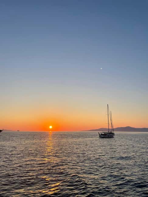 Mykonos: Sunset Sail Cruise to Rhenia, Beach Hopping, Dinner - What to bring (and what to skip) so you’re comfortable
