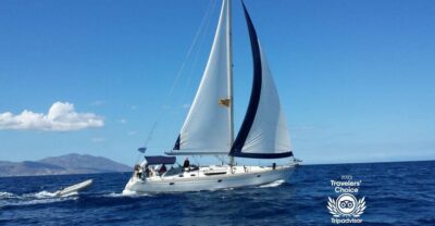 Mykonos: Yacht Cruise to Rhenia and Guided Tour of Delos - Getting on Board: Safety Briefing, Sailing Time, and On-Deck Comfort