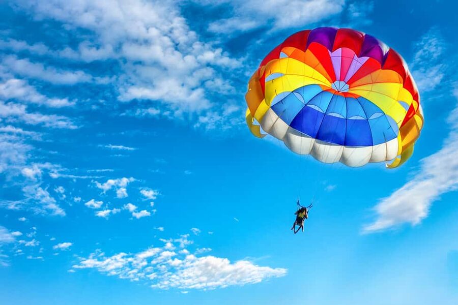 Nassau: Jet Ski Ride, Parasailing & Banana Boat Tour - Cabbage Beach Base Camp: where you go, what you do first