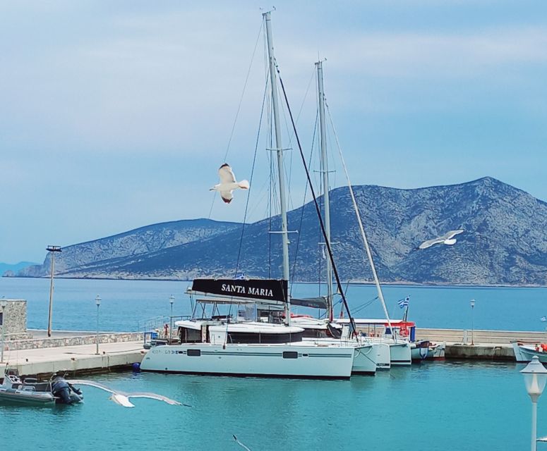 Naxos: Naxos Catamaran Sailing Cruise with Lunch and Drinks - The swim stops around Paros and Naxos (and why they’re planned)
