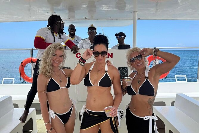 NEGRIL CATAMARAN CRUISE Sunset Ricks Cafe Adults only ALL HOTELS - Negril Sunset Catamaran: A 4-Hour Mix of Party, Reef Time, and Rick’s Cafe