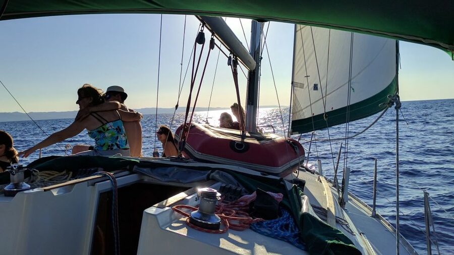 Neos Marmaras: Sunset West Sithonia Islets Sailboat Tour - Sunset from the Aegean: why the last hour is the whole point