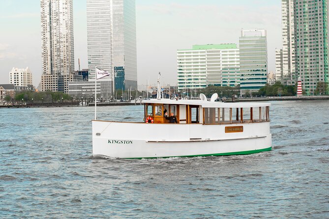New York City Sunset Cocktail Cruise on Small Yacht - What you’ll actually see near sunset (Statue of Liberty up close)