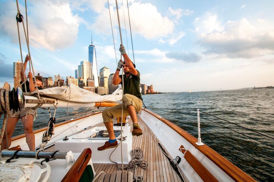 New York City: Sunset Sail Aboard a Schooner - Drinks, Blankets, and the Real Reason People Recommend It
