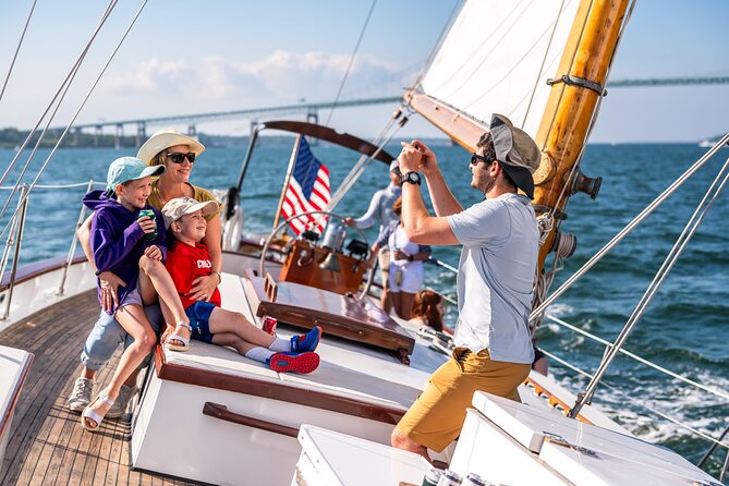 Newport Afternoon Sightseeing Sail on Classic Sailboat - The 1799 US Army Post: A Quiet Surprise From Offshore