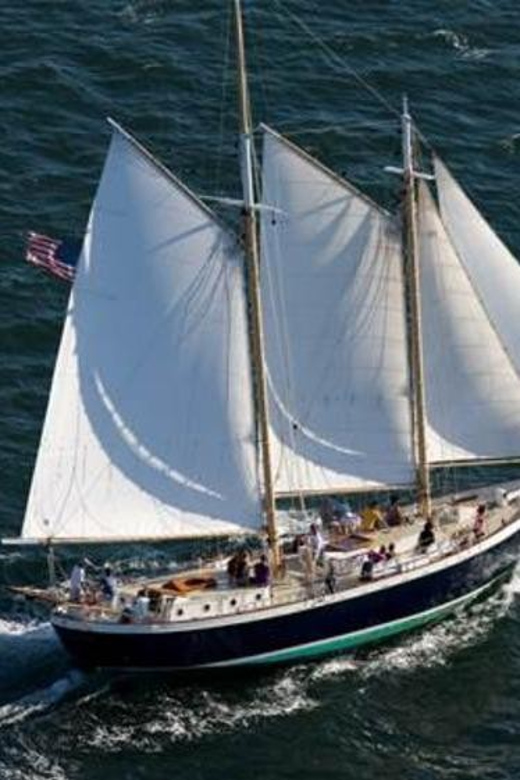 Newport: Morning Mimosa Sail aboard Schooner Aquidneck - Captain and crew commentary: stories, safety, and real personality