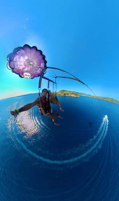 Nice: Parasailing Adventure with French Riviera Views - Nice From the Boat: Port Lympia to Your Takeoff Zone