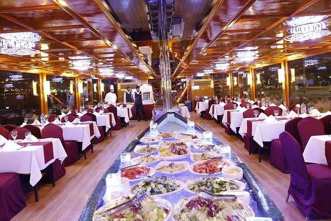 Nile River Dinner Cruise on a Yacht with Open Buffet - Entertainment you’ll actually remember: Tanoura and belly dance in Cairo’s night air