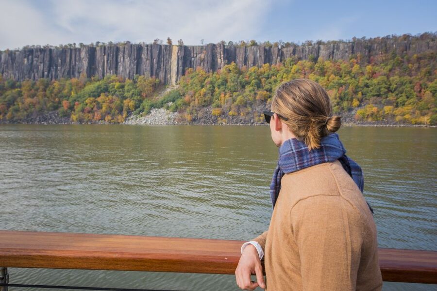 NYC: Hudson River Fall Foliage Yacht Tour - Yacht Kingston: where to sit for views (and comfort)