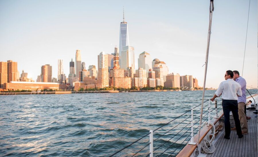 NYC: Statue of Liberty Cruise aboard a Classic Sailboat - Why a Chelsea Piers schooner cruise feels different from the usual NYC harbor rides