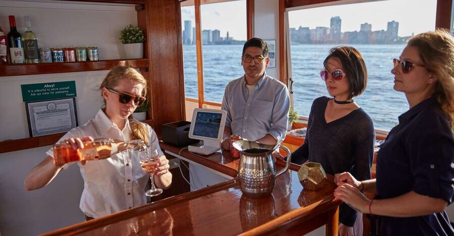 NYC: Sunset Cruise on a Small Yacht with a Drink - Crew and Commentary: Captains, Photo Help, and What to Expect