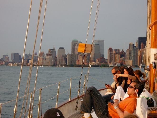 NYC: Sunset Sail Aboard Schooner Adirondack - Where to Meet at Chelsea Piers (Pier 62, West 22nd Street)