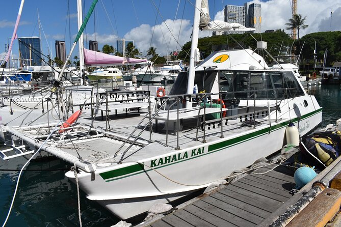 Oahu Catamaran Waikiki Sunset on 40 Foot Catamaran: Food and BYOB - Food and BYOB: pupus plus your drink of choice