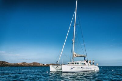 OBY Catamaran - Getting from Corralejo to the water: your starting point matters