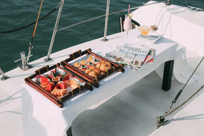 [OFFICIAL]Scarlet Pearl Cruises 5++stars &CATAMARAN ULTRA LUXURY - Fine dining dinner, night activities, and what you can expect onboard