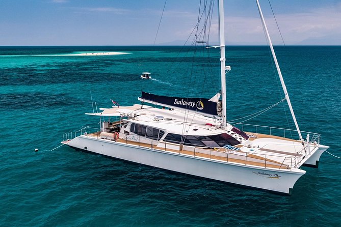 Outer Reef Mackay Cay Sail & Snorkel Adventure from Port Douglas - Reef time with a marine biologist guide (snorkel over protected sites)
