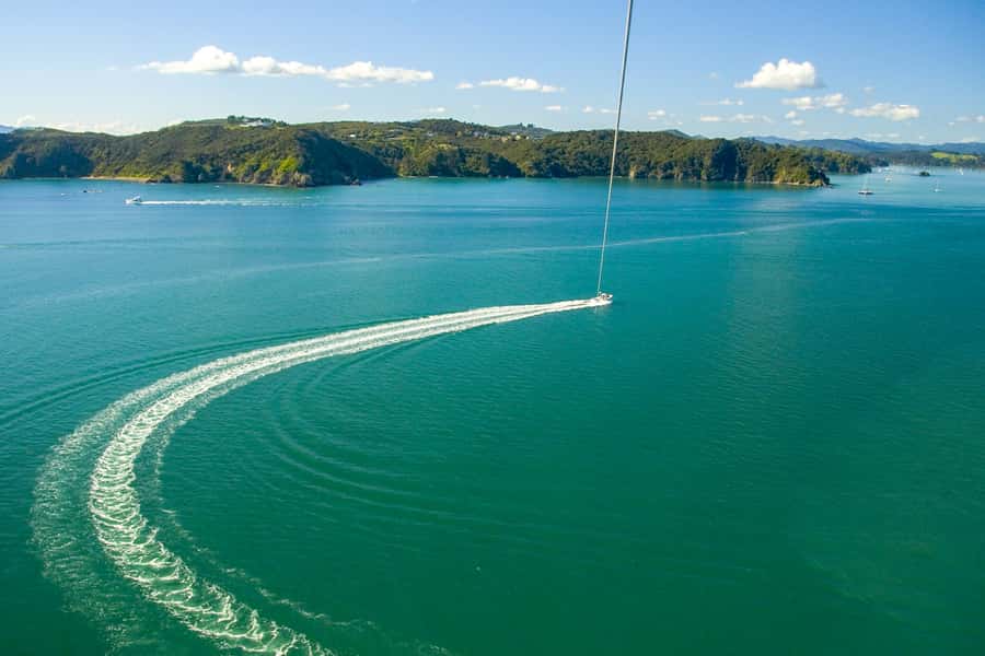 Paihia: Bay of Islands Parasailing Flight - Paihia Wharf to Sky: How the 90 Minutes Works