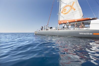 Palma Bay Catamaran Half-Day Cruise - The 10:00 cruise route: Auditorium, then the shoreline