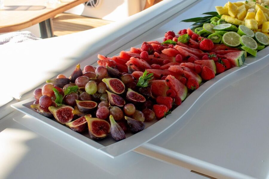Palma: Cueva Verde and Cala Vella Catamaran Cruise with BBQ - On-Board BBQ, Dessert, and the Bar: What’s Included vs. Extra