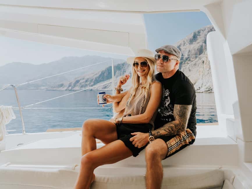 Panormo: Luxury Catamaran Cruise with Lunch & Open Bar - Cretan lunch that’s actually balanced, not just filling