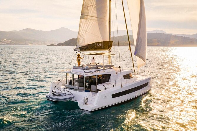 Panormo: Luxury Sunset Catamaran Cruise Sushi & Open Bar - The Geropotamos beach photo stop: why 75 minutes is the sweet spot