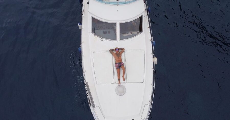 Pantelleria Island: Isola Tour in Yacht with Simone & Luck - Simone Yacht Comfort: Shaded Terrace, Sun Bow, and Room to Breathe