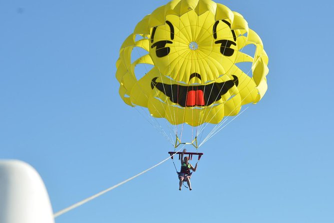 Parasailing Adventure Fly to Sky with Hotel Pickup - Hurghada - How long will the whole experience take?