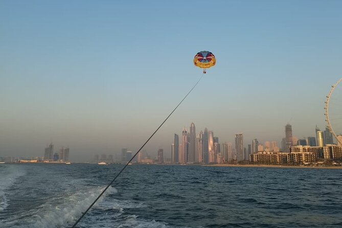 Parasailing Adventure on Jumeirah Beach with Sea Bird water Sports Dubai - Crew, Comfort, and That Extra Touch on the Boat