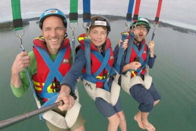 Parasailing Adventure Over the Bay of Islands - Getting On the Boat: Paihia, Waitangi, or Russell Pickups