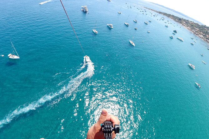 Parasailing flight two people, in Mandelieu-Cannes - Mandelieu-Cannes Parasailing: Why This Riviera Stretch Works
