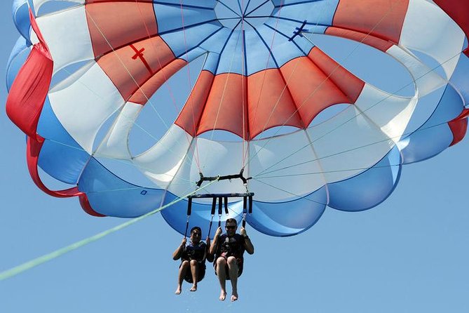 Parasailing Fly in The Sky With Transportation - Hurghada - Speedboat Ride and the Boat-to-Boat Transfer Reality