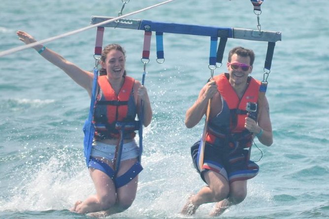 Parasailing from Vilamoura - Harness comfort: why you can relax instead of fight for control