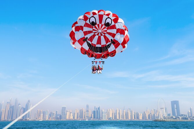 Parasailing in Dubai with Palm Jumeirah and JBR Beach views - Key Highlights You’ll Actually Care About