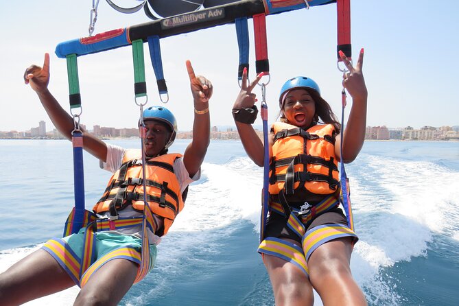 Parasailing in Fuengirola - The Highest Flights on the Costa - The Launch and Flight: What It’s Like 600+ Feet Up