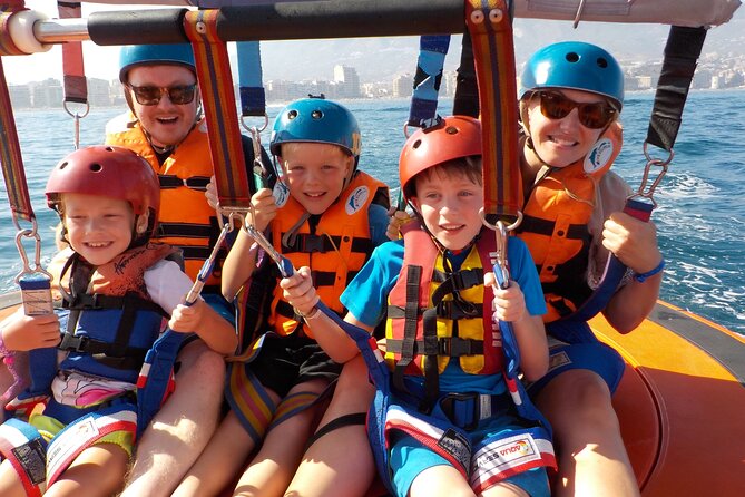 Parasailing in Fuengirola - The Highest Flights on the Costa - The Mediterranean Boat Ride: More Than Just a Waiting Room