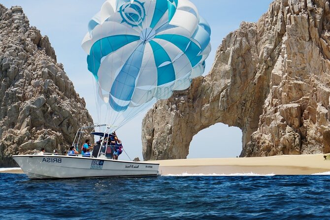 Parasailing Los Cabos Adventure - Where It Starts: CaboMarina Near Breathless Hotel