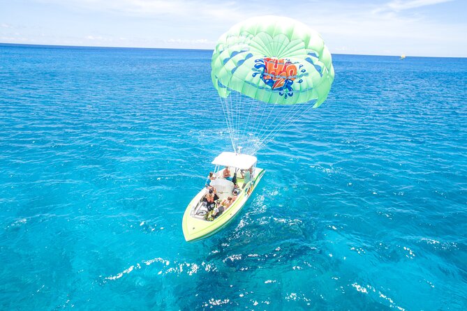 Parasailing on Maunalua Bay- Oahu's off Waikiki Playground - Boat Cruise on Crystal-Clear Water: The Time Between Launches