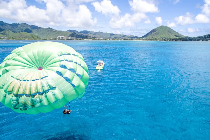 Parasailing on Maunalua Bay- Oahu's off Waikiki Playground - Safety Limits and Who Should Think Twice
