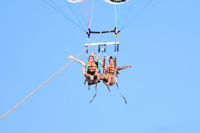 Parasailing Ride - Sharm El Sheikh, Single or Double, Private Car - Views over Sharm El Sheikh’s Red Sea coastline and Sinai backdrop