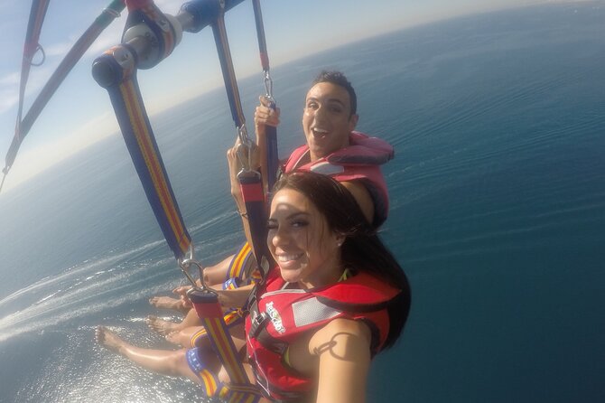 Parasailing Tour en Barcelona - Boat Fun Beyond Parasailing: Banana Boats, Jet Skis, and Water Cars
