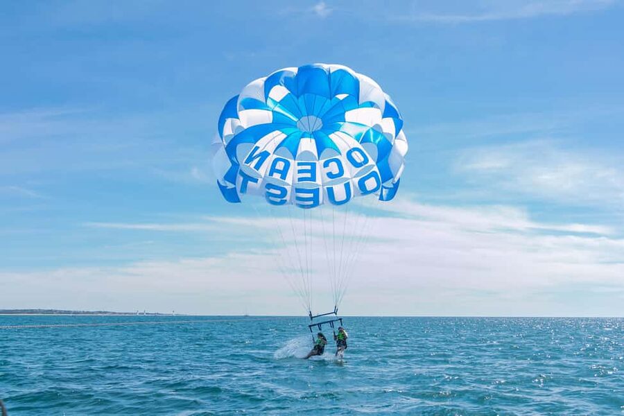 Parasailing Vilamoura - The Flight: 8–10 Minutes in the Air Up to 200m