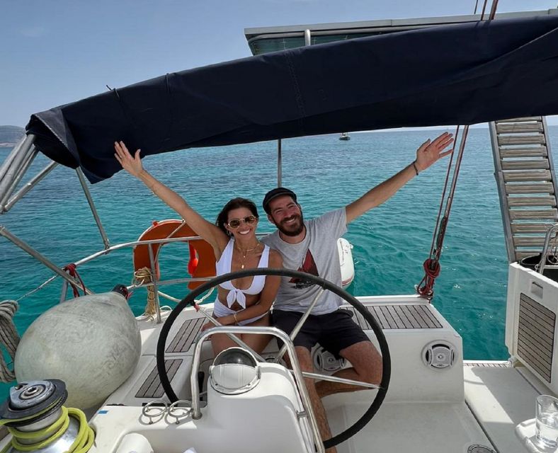 Paros: Full-Day Sailing Yacht Cruise - Schoinousa or Koufonissia: the swim-stop that earns its keep