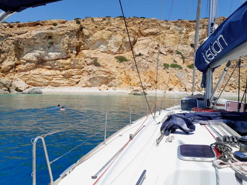 Paros: Full-Day Sailing Yacht Cruise - Naxos south: sailing-time views and what to watch for