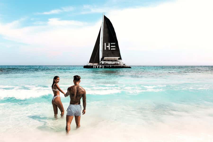 Phuket: Coral and Racha Islands Hype Luxury Catamaran - Coral Island: White Sand Beach Time With One Big Reality Check