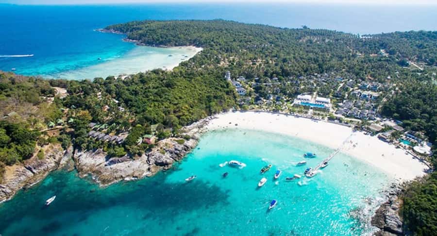 Phuket: Coral and Racha lslands Catamaran Tour with Lunch - Getting to the Yacht: Phuket pickup, port fees, and timing
