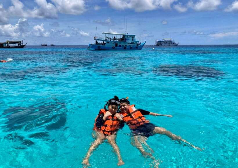 Phuket: Coral Island Catamaran Cruise with Sunset Dinner - Coral Island Time at Koh Hey: Beach Relaxation plus Optional Water Fun