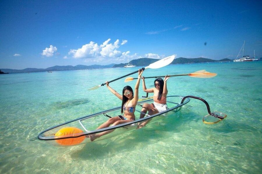 Phuket: Coral Island & Sunset Dinner by Sailing Catamaran - Sea-Sport Options: Parasailing and Other Water Thrills