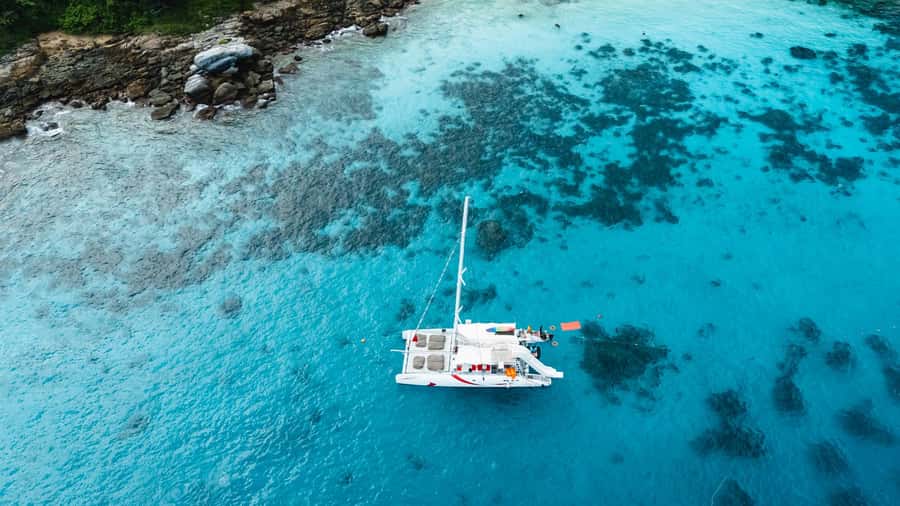 Phuket: Coral, Racha, Promthep Island Catamaran Trip & Lunch - Onboard comfort, crew help, and the “small stuff” that makes the day easier