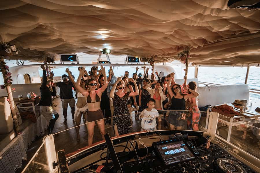 Phuket: Coral & Racha Sunset Luxury Catamaran Party Cruise - Luxury catamaran party energy beats the usual Phuket boat vibe