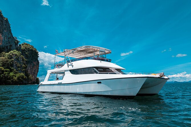 Phuket: James Bond Island & Phang Nga Bay Sunset Luxury Yacht - Naka Island: Papaya Salad Making, Tea, and Included Water Fun